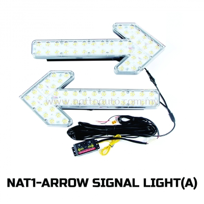 ARROW SIGNAL TWO LIGHT(AMBER)-CTRL BOX 