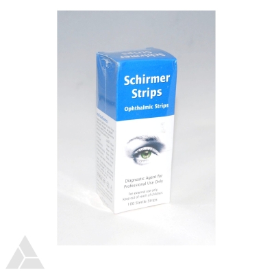 Schirmer Tear Test Ophthalmic Strips 100s