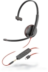 BLACKWIRE 3215 USB-A / USB-C Wired USB Headset POLY (PLANTRONICS) Headset