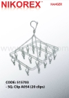 515703 - SQ. Clip A054 (20 clips) Clip Hanger HANGERS