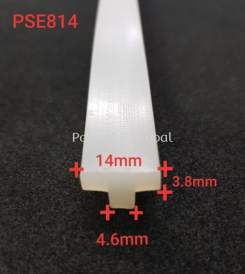 Silicone Rubber T Profile PSE814 Translucent
