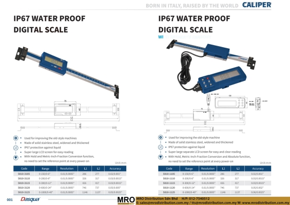 IP67 Water Proof Digital Scale 