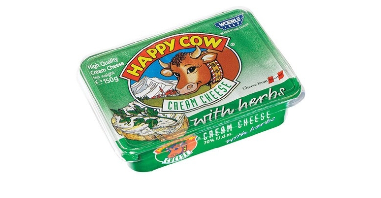 HAPPY COW CREAM CHEESE SPREAD HERBS 150G