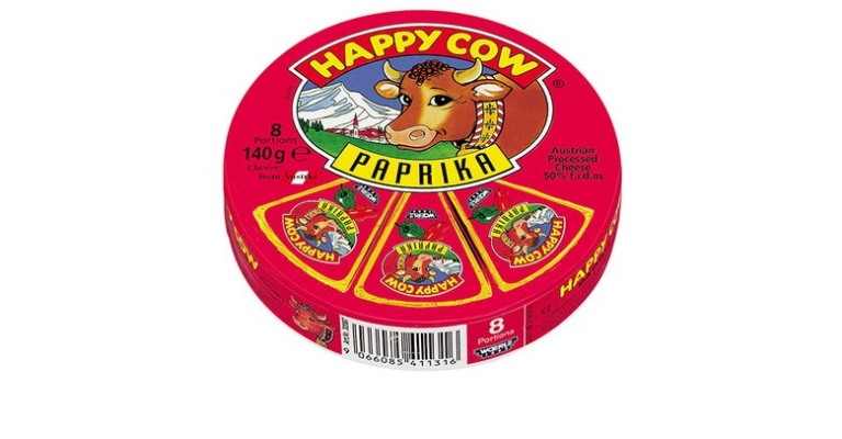 HAPPY COW PAPRIKA PORTION 140G