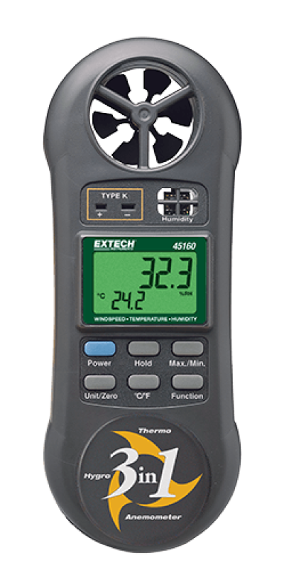 Vane Air Flow Meters - Extech 45160