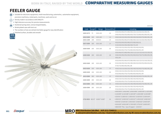 Feeler Gauge