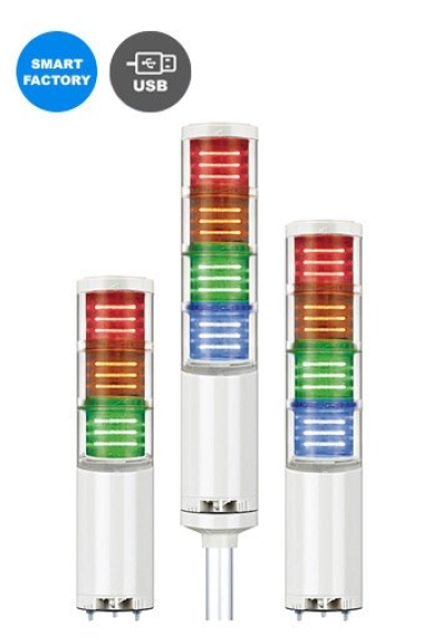 QTC60(M)L-USB 60mm USB LED Tower Lights Max.90dB