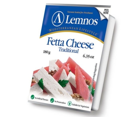 LEMNOS FETTA CHEESE 180G