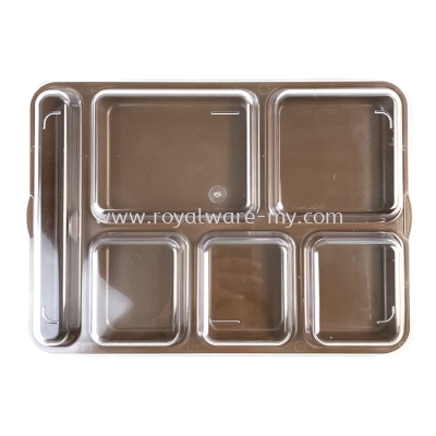 1829/C ABS Compartment Tray w/Cover