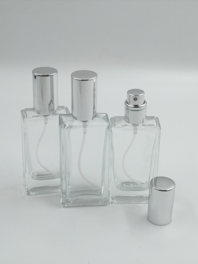 PERFUME BOTTLE (30ML) CLEAR SCREW NECK