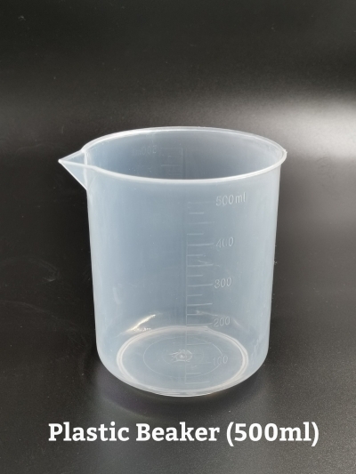 PLASTIC BEAKER (500ML)