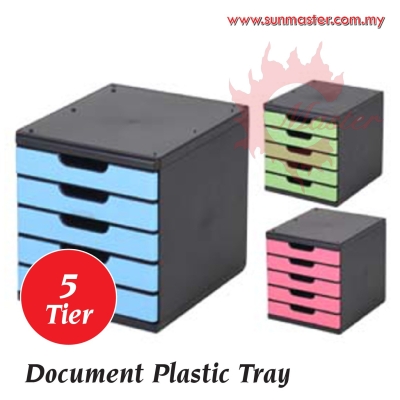 5 Tier Plastic Tray