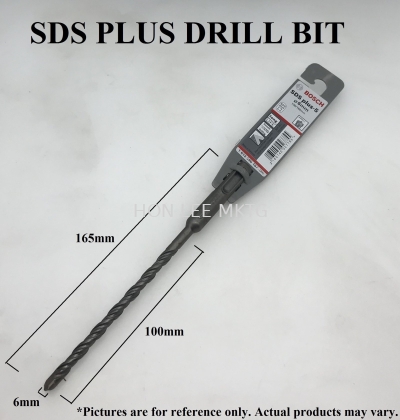 SDS PLUS DRILL BIT [6mm X 165mm X 100mm] 