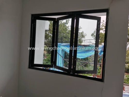 High Performance Folding Glass Window 