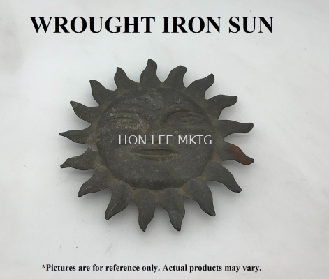 WROUGHT IRON SUN