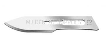 STERILE SURGICAL BLADE CARBON STEEL SIZE: 13