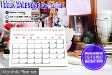 Desk Calendar (Soft Stand)