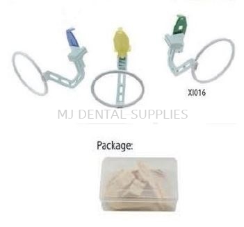 X-RAY FILM HOLDER, ANTERIOR, RIGHT/LEFT, DISPOSABLE #X1016-1