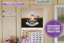 Wall Calendar (Racing Horse / Islamic) BIG