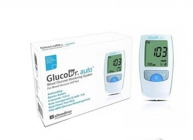 Gluco Meter GlucoDR.auto for self monitoring of blood glucose