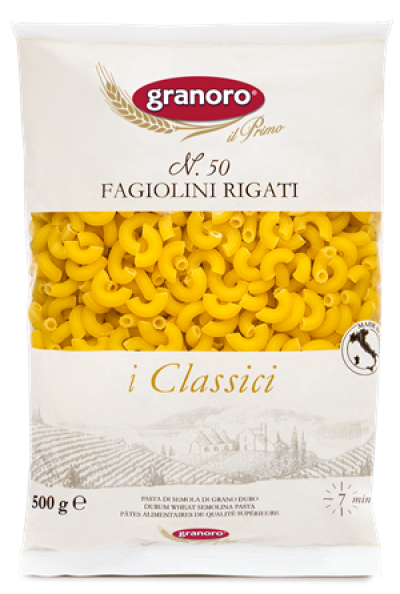 GRANORO FAGIOLINI RIGATI NO.50 500G