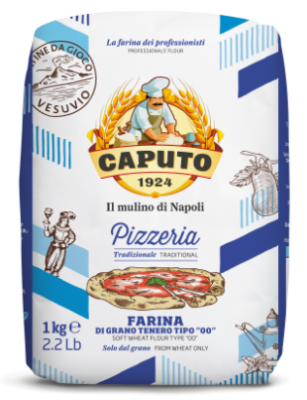 Rouge Flour Caputo 00 Pizza Chef 1 kg (5 Pièces)