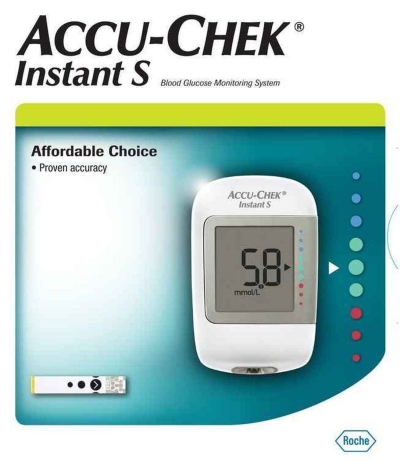 Gluco Meter Accu-chek Instant S Blood Glucose Meter