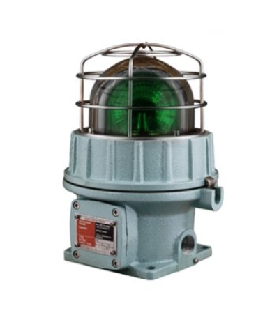 SELR Brass Housing Explosion Proof LED Revolving Signal Beacon / Light Hazardous Area Visual Alarm