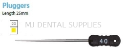 PLUGGER INDIVIDUAL SIZE 20, LENGTH:25MM, PERFECTION PLUS Root Canal Treatment/Endo Dentistry Material