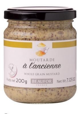 BEAUFOR WHOLE GRAIN MUSTARD 200G