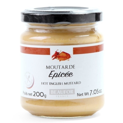 BEAUFOR HOT ENGLISH MUSTARD 200G