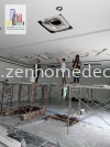 Plaster Ceiling With Company Name Renovation works