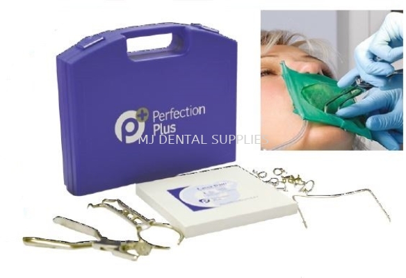 LATEX DENTAL DAM KIT, #PP004/0040, PERFECTION PLUS