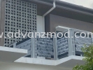 Balcony Railing With Aluminium Panels  Balcony Railing With Aluminium Panels