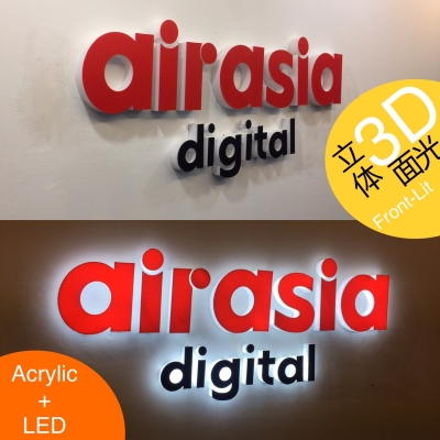 LED FRONT LIT ACRYLIC LETTER