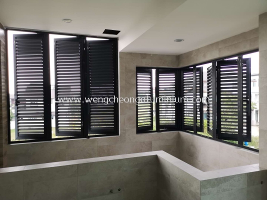 Aluminium Adjustable Louvers Window 