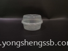 MS10/250 (500PCS/CTN)  WITH LID (DOME) Container Container / Plastic Cup / Bottle / Bowl / Plate / Tray / Cutleries / PET