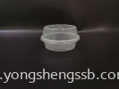 MS225 (500PCS/CTN)  WITH LID (DOME) Container Container / Plastic Cup / Bottle / Bowl / Plate / Tray / Cutleries / PET