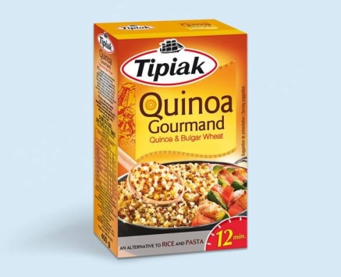 TIPIAK COUSCOUS QUINOA WITH BULGAR WHEAT 400GM