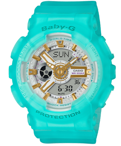 ORIGINAL BABY-G ANALOG DIGITAL WATCH BA110SC-2A