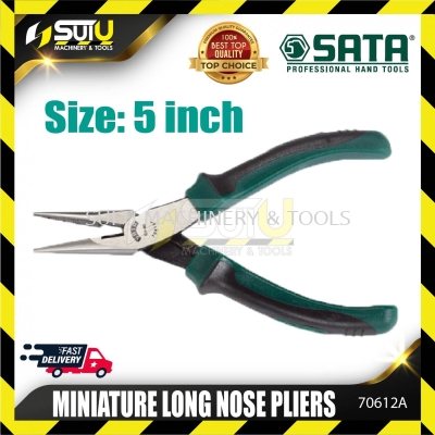 SATA 70612A Miniature Long Nose Pliers 5