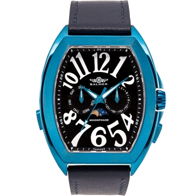 Cobra C Blue Plated Case / Black Dial