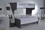 BUNK BED TOP 3.5'SS + 5' Q New Bunk Bed Kids & bunk Bed & solid bedframe Arona
