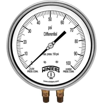 WINTERS PDT DIFFERENTIAL PRESSURE GAUGE