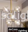 6 BUBBLE GLASS PENDANT .  Designer Pendant Light PENDANT LIGHT