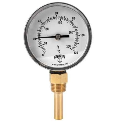 WINTERS TBT HVAC BI-METAL THERMOMETER