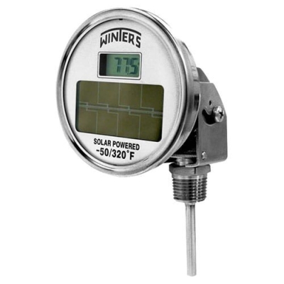 WINTERS THS SOLAR DIGITAL BI-METAL THERMOMETER