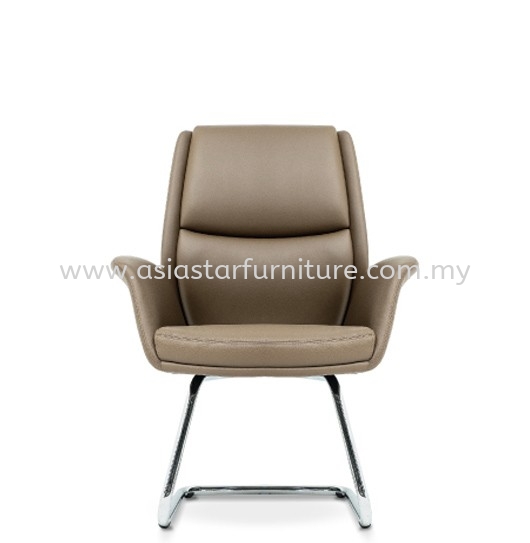 ECHIUM VISITOR DIRECTOR CHAIR | LEATHER OFFICE CHAIR PANDAN PERDANA KL