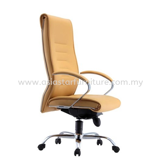 TORIO HIGH BACK DIRECTOR CHAIR | LEATHER OFFICE CHAIR SERI KEMBANGAN SELANGOR