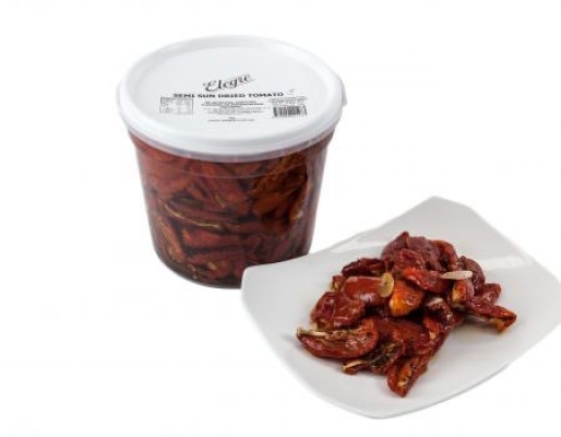 ELEGRE SEMI SUNDRIED TOMATOES IN OIL 2KG